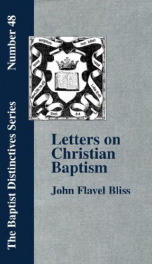 letters on christian baptism as the initiating ordinance into the real kingdom_cover