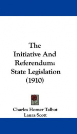 the initiative and referendum state legislation_cover