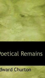 poetical remains_cover