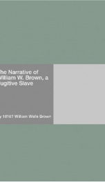 The Narrative of William W. Brown, a Fugitive Slave_cover