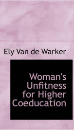 womans unfitness for higher coeducation_cover