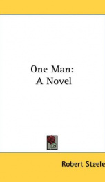 one man a novel_cover