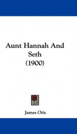 aunt hannah and seth_cover