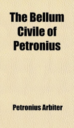 the bellum civile of petronius_cover