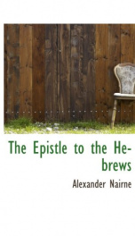 the epistle to the hebrews_cover