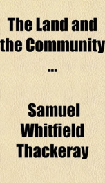 the land and the community_cover