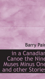 in a canadian canoe the nine muses minus one and other stories_cover