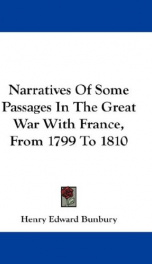 narratives of some passages in the great war with france from 1799 to 1810_cover