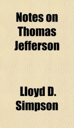 notes on thomas jefferson_cover