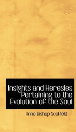 Insights and Heresies Pertaining to the Evolution of the Soul_cover