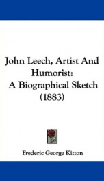 john leech artist and humorist a biographical sketch_cover