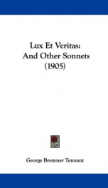 lux et veritas and other sonnets_cover