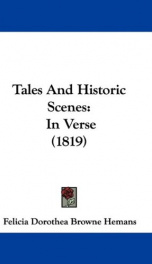 tales and historic scenes in verse_cover