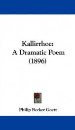 kallirrhoe a dramatic poem_cover