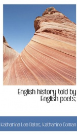 english history told by english poets_cover