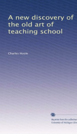 a new discovery of the old art of teaching school_cover