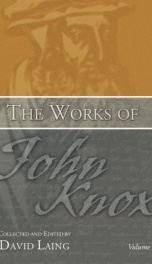 the works of john knox volume 3_cover