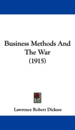 business methods and the war_cover