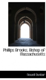 phillips brooks bishop of massachusetts_cover