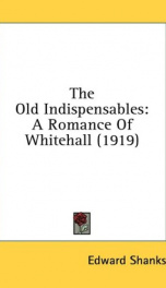 the old indispensables a romance of whitehall_cover