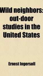 wild neighbors out door studies in the united states_cover