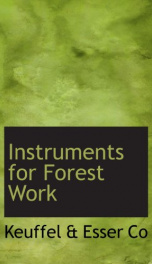 instruments for forest work_cover