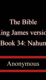 The Bible, King James version, Book 34: Nahum_cover