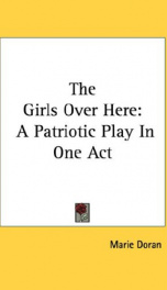 the girls over here a patriotic play in one act_cover