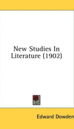 new studies in literature_cover