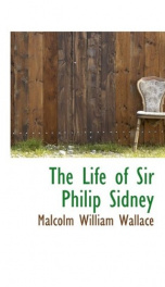 the life of sir philip sidney_cover