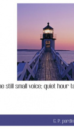 the still small voice quiet hour talks_cover