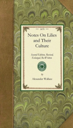 notes on lilies and their culture_cover