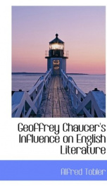 geoffrey chaucers influence on english literature_cover