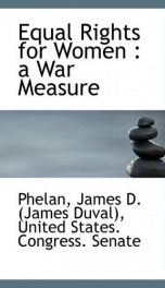 equal rights for women a war measure_cover