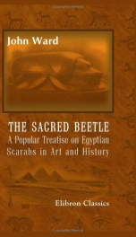 the sacred beetle a popular treatise on egyptian scarabs in art and history_cover