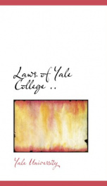 laws of yale college_cover