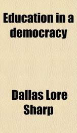 education in a democracy_cover