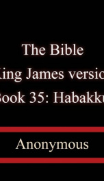 The Bible, King James version, Book 35: Habakkuk_cover