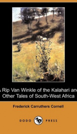 A Rip Van Winkle Of The Kalahari_cover
