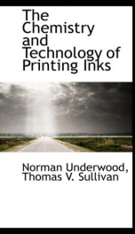 the chemistry and technology of printing inks_cover