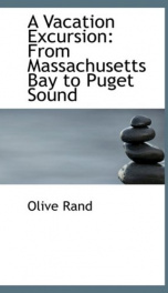 a vacation excursion from massachusetts bay to puget sound_cover