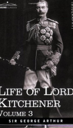 life of lord kitchener volume 3_cover