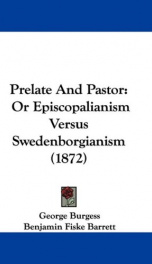 prelate and pastor or episcopalianism versus swedenborgianism_cover