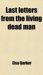 last letters from the living dead man_cover
