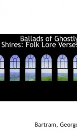 ballads of ghostly shires folk lore verses_cover