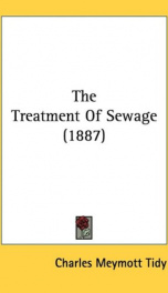 the treatment of sewage_cover