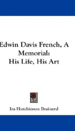 edwin davis french a memorial his life his art_cover