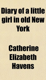 diary of a little girl in old new york_cover