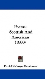 poems scottish and american_cover