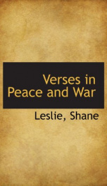 verses in peace and war_cover